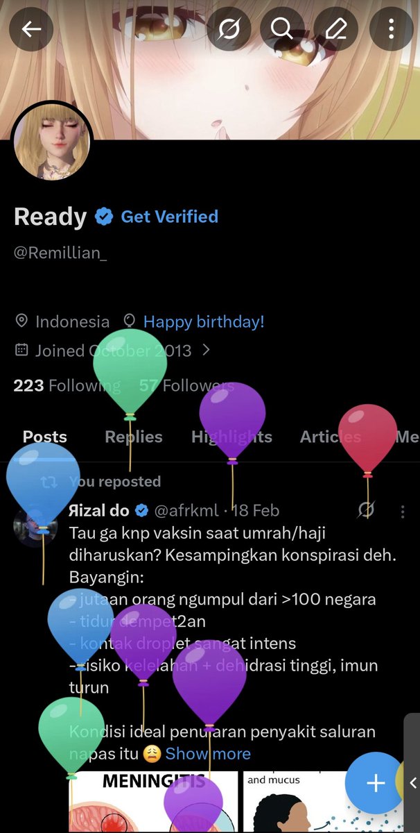 Remillian_'s tweet photo. HBD to me~ https://t.co/AJSXW82VFh