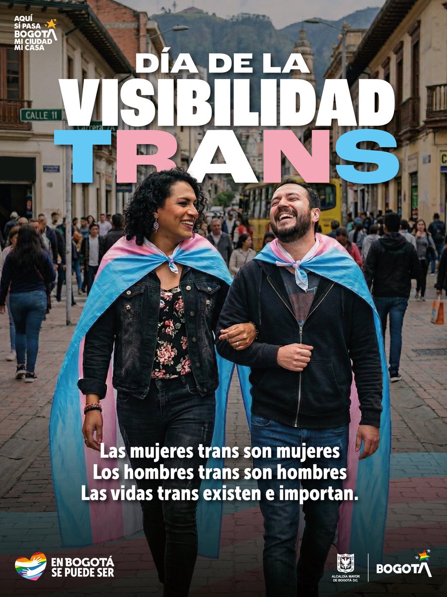 En Bogotá SE PUEDE SER 🏳️‍🌈🏳️‍⚧️ tweet media
