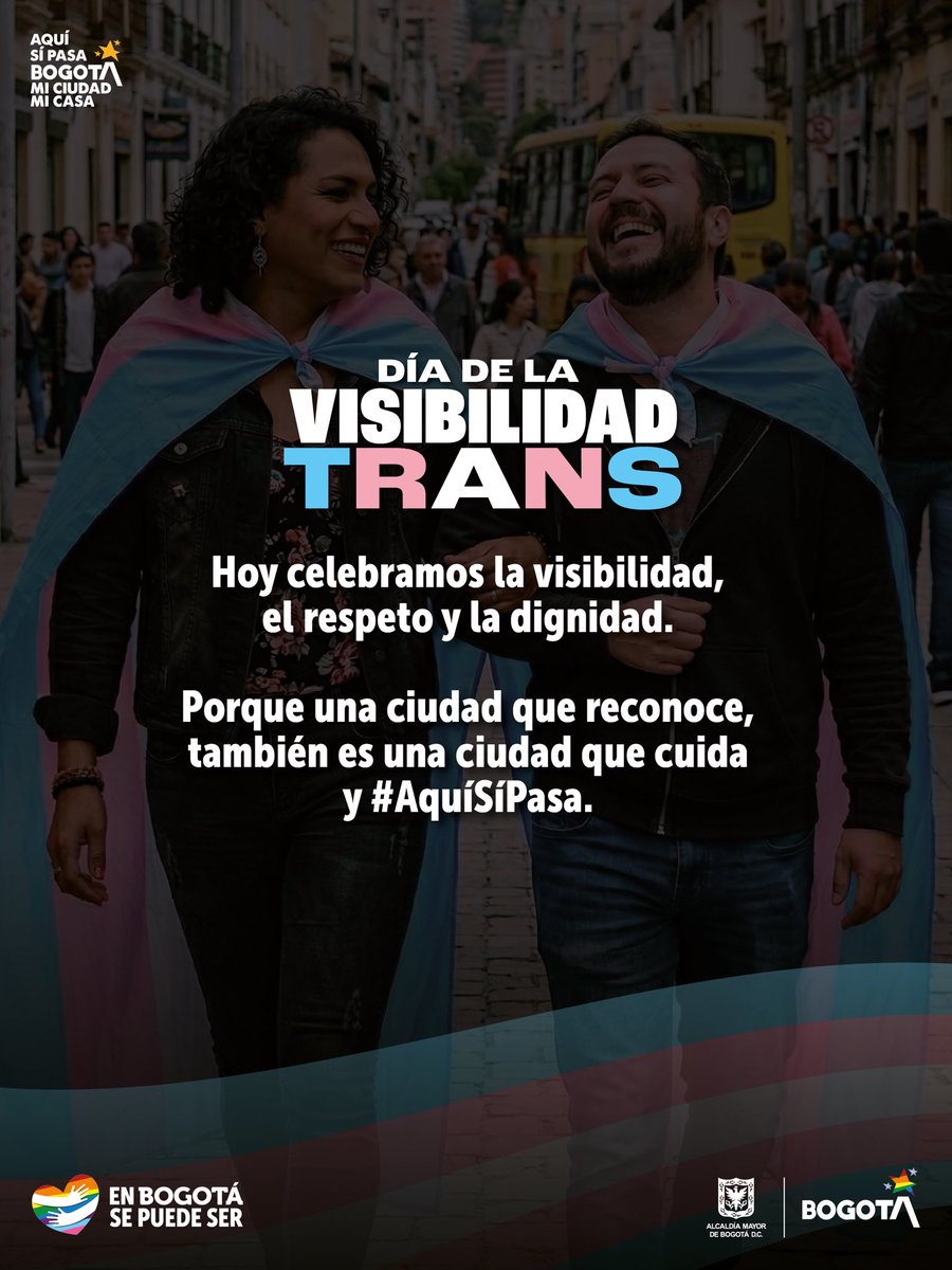 En Bogotá SE PUEDE SER 🏳️‍🌈🏳️‍⚧️ tweet media