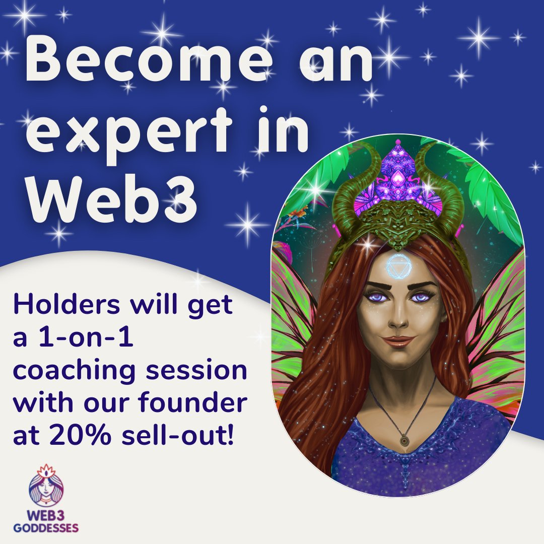 Web3 Goddesses - MINTING SOON tweet media