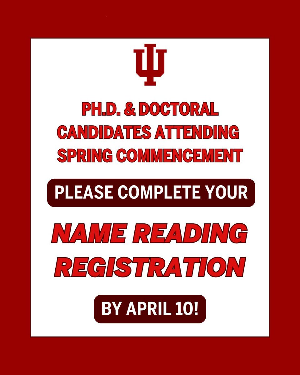 IU University Events tweet media