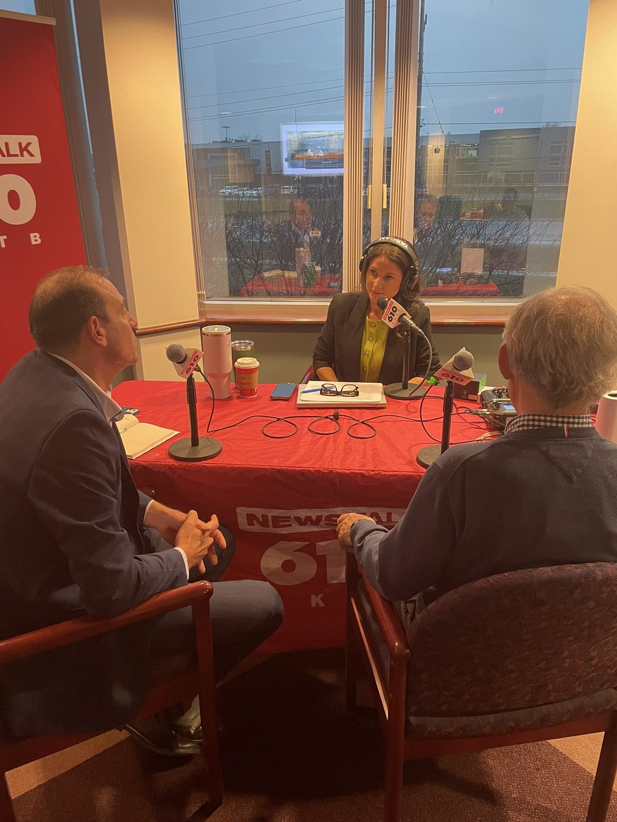 610CKTB's tweet photo. LIVE NOW | CAO Chris McQueen returns, and @TownOfFortErie Mayor Wayne Redekop joins Steph to discuss swimming pools, the Customer Experience in the community, governance reform, services provided to taxpayers and the continuous growth of Fort Erie #CKTBOnLocation #CKTBLive https://t.co/aeCOarcfio