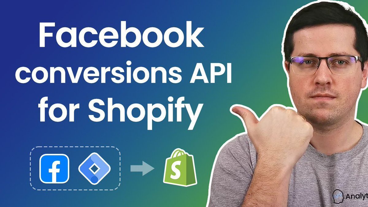 fedorovicius's tweet photo. New video: Facebook Conversions API can improve tracking accuracy for Shopify stores when implemented correctly. In this tutorial, I'll show you a step-by-step process to implement Facebook CAPI for Shopify using server-side GTM.
https://t.co/IRSUy3hCT4
#gtm #googletagmanager https://t.co/KKiXqWa24Z