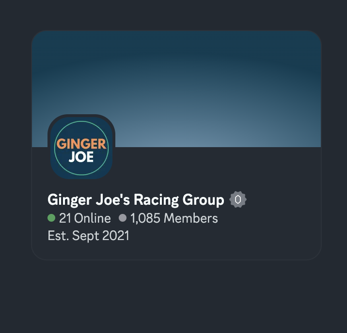 Ginger Joe Racing & Golf tweet media