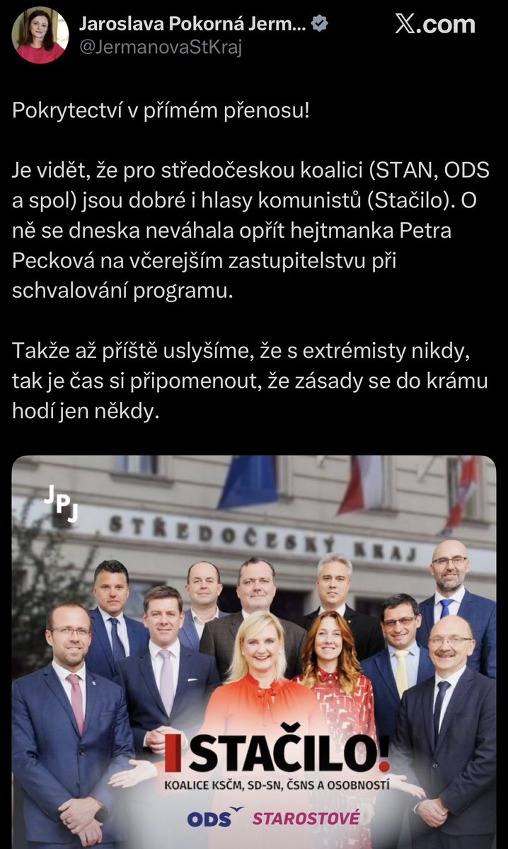 Petra Pecková tweet media