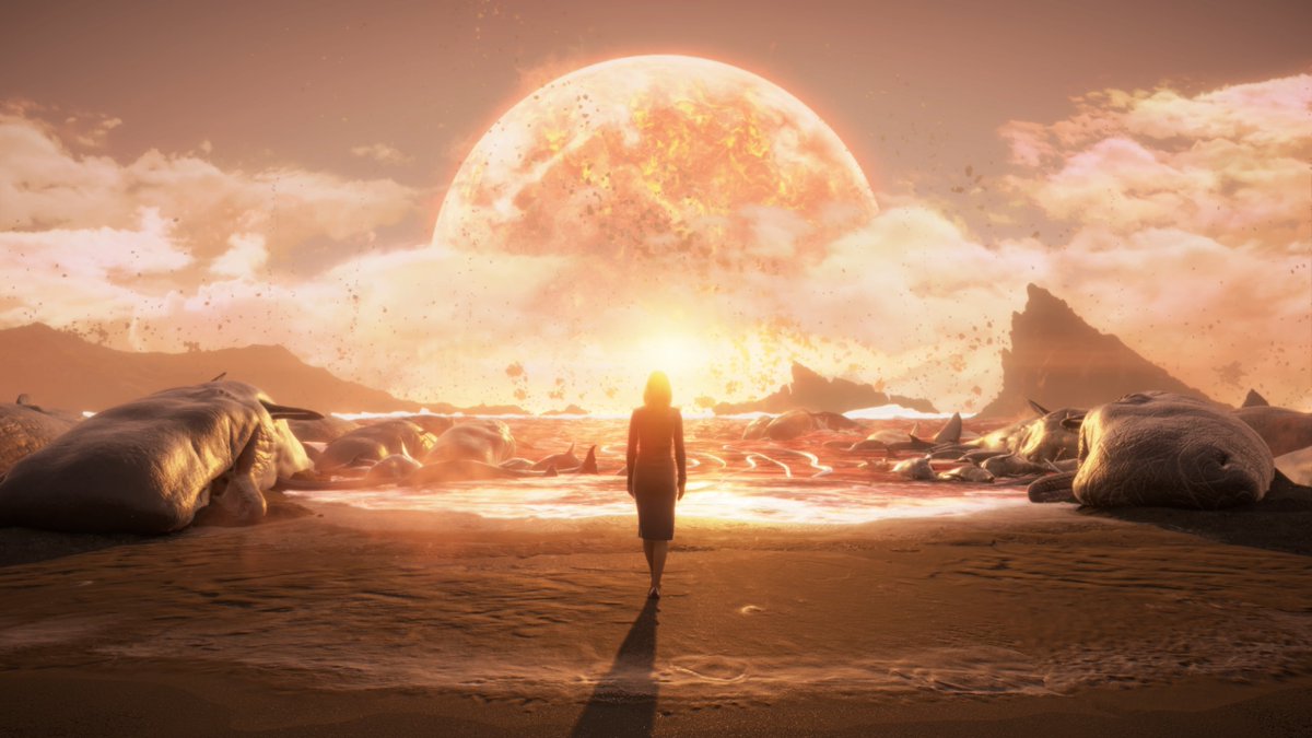 Meukowian's tweet photo. started playing Death Stranding finally.... first-ever Strand-like game.... by Hideo Kojima..... its gorgeous.. https://t.co/OkNvlHBPzi