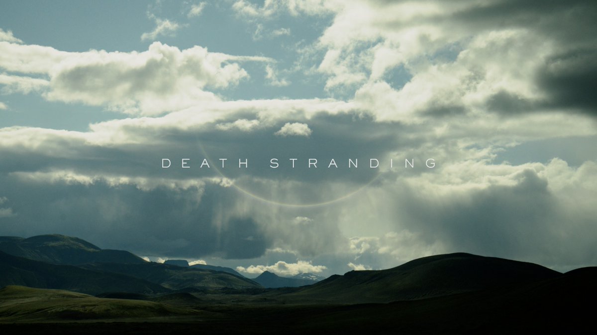 Meukowian's tweet photo. started playing Death Stranding finally.... first-ever Strand-like game.... by Hideo Kojima..... its gorgeous.. https://t.co/OkNvlHBPzi