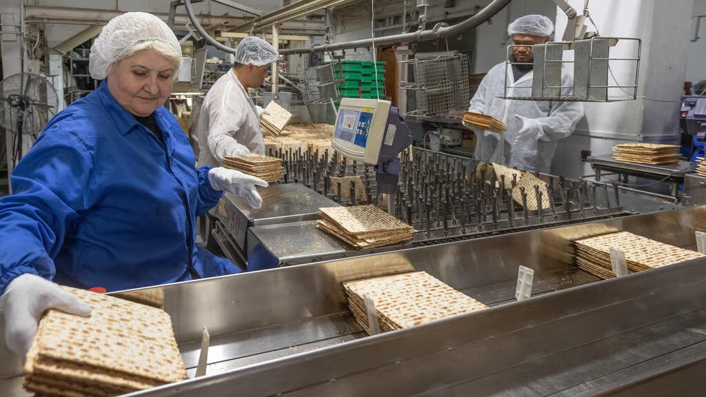 Itongadol's tweet photo. (Agencia AJN) La fábrica familiar israelí que hornea pan ácimo (matza) para millones de personas bajo fuego de misiles
Ver más: https://t.co/p3Vm98B5pG
#Israel @Israel #Matzah #RocketAttack #Passover #Pesaj #Iran #War https://t.co/cym1g7Dofv