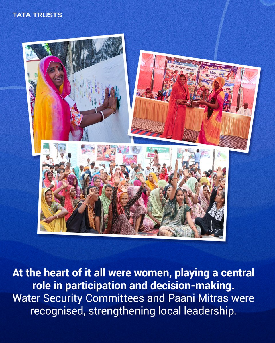 In many villages, water has shaped daily life. But change begins when this everyday reality becomes a shared conversation.

On World Water Day, Jal Mela created a space for communities to engage directly with their own water realities, understanding not just the challenges, but