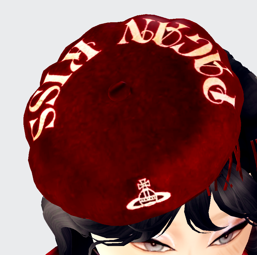 STARST0NE's tweet photo. Here's the decal for this vivienne westwood beret :) 

- 100258093714811 (works on toggle 13,14 on sl beret) https://t.co/xK3PSihSyZ