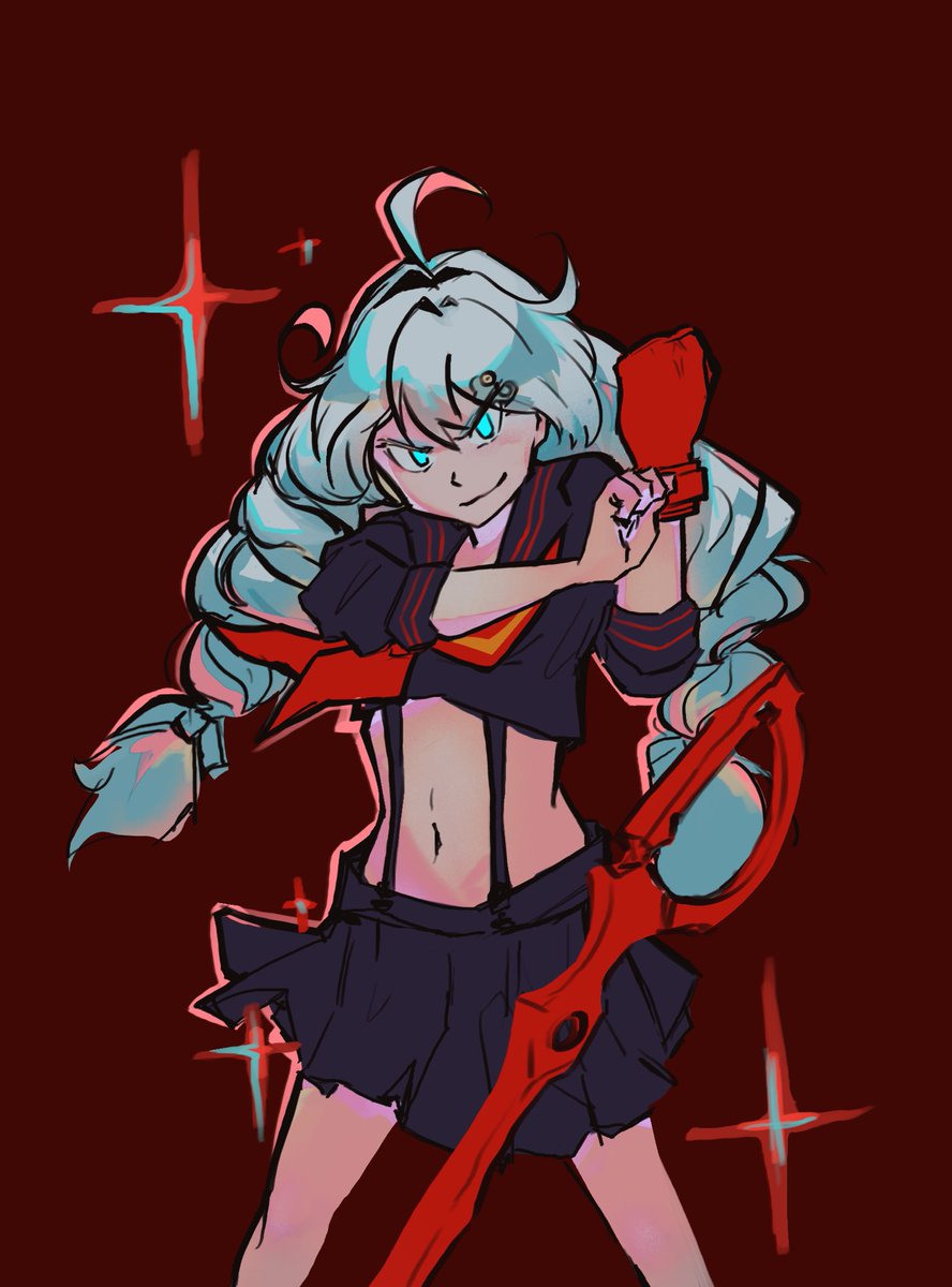 nuachto's tweet photo. #KianaKaslana (x Kill la Kill) https://t.co/feVPmMddkt