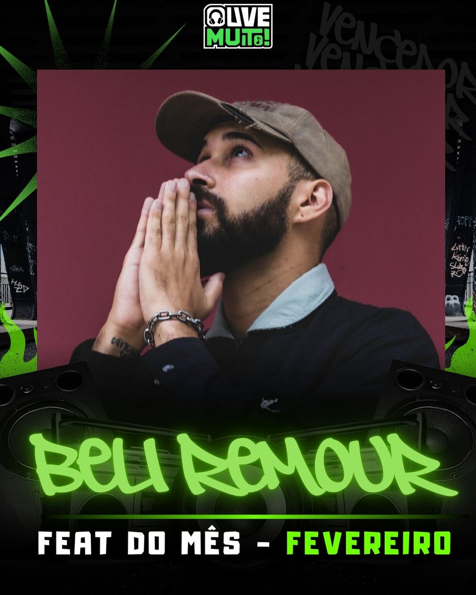 🏆 MELHOR FEAT DE FEVEREIRO: Beli Remour - "Todo Lugar Tem um Jovem" (Makalister)!

Beli Remour entrega uma participação profunda e emocionante e transforma as vivências do cotidiano em arte, trazendo à tona sentimentos de resistência na faixa de Makalister.

"Pois antes de