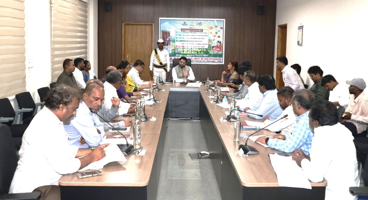 Collector Jogulamba | Rizwan Basha Shaikh IAS tweet media