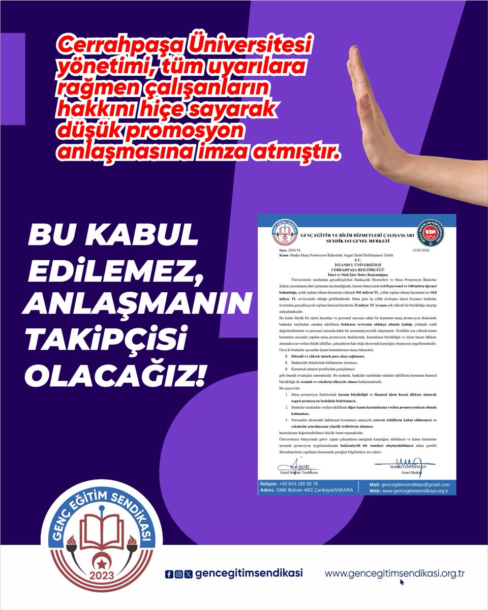 Genç Eğitim Sendikası tweet media