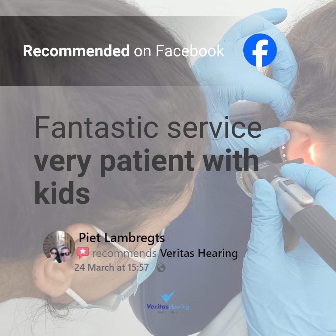 VeritasHearing's tweet image. "Fantastic service" 🌟 Experience care that goes above and beyond... book your appointment today: veritashearing.com/uk/
#FantasticService #TopNotchCare #BookNow #QualityExperience