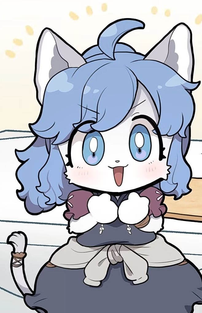 LittleTailBR's tweet image. Sheena Falafel, a garota felineko feiticeira dos cabelos azuis! ✨💙

Além de muito fofa e muito habilidosa com magia, ela sabe cozinhar uma torta de maçã muito gostosa 💙😺🍎🥧

#FUGA #FugaMelodiesofSteel2 #ComediesofSteel2 #Sheena #LittleTailBronx #CC2 #maçã