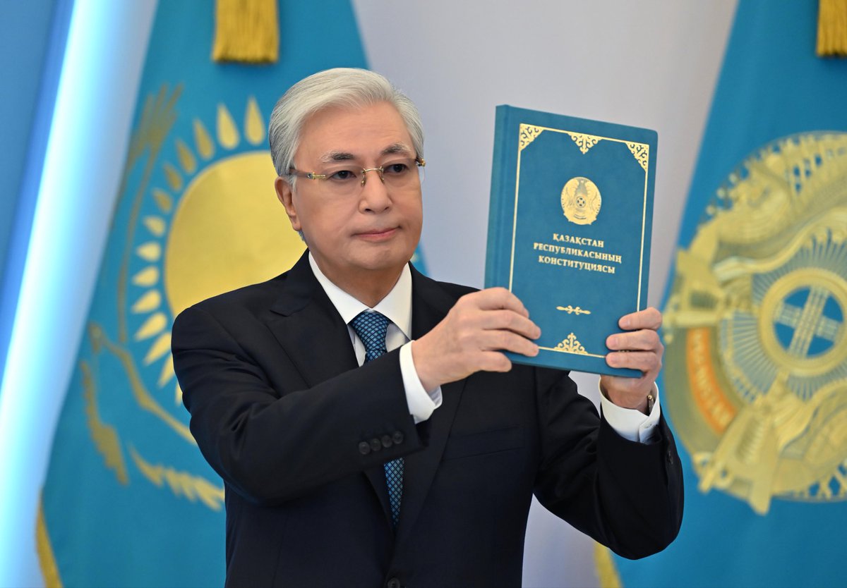 An article by the President of the Republic of Kazakhstan has been published in The National Interest, focusing on the country’s continued institutional development and the evolution of its constitutional framework. 

nationalinterest.org/blog/silk-road…
