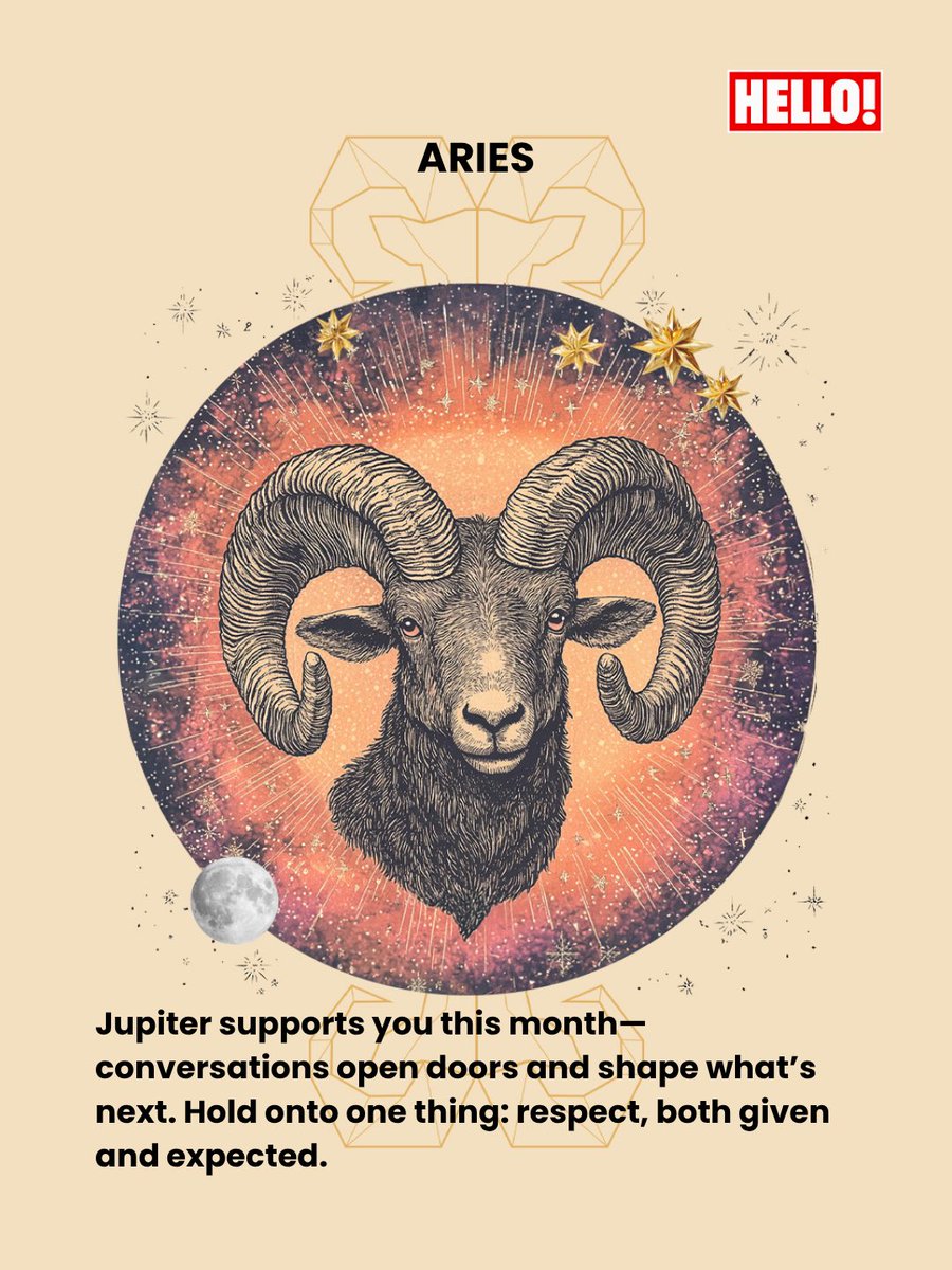 HELLOmagIndia's tweet image. April isn’t a reset; it’s a continuation. By month’s end, something steadier takes shape. Read April’s horoscope: shorturl.at/b9bvo #HELLOIndia #HELLOMagazine #HELLOHoroscope #Horoscope #Astrology