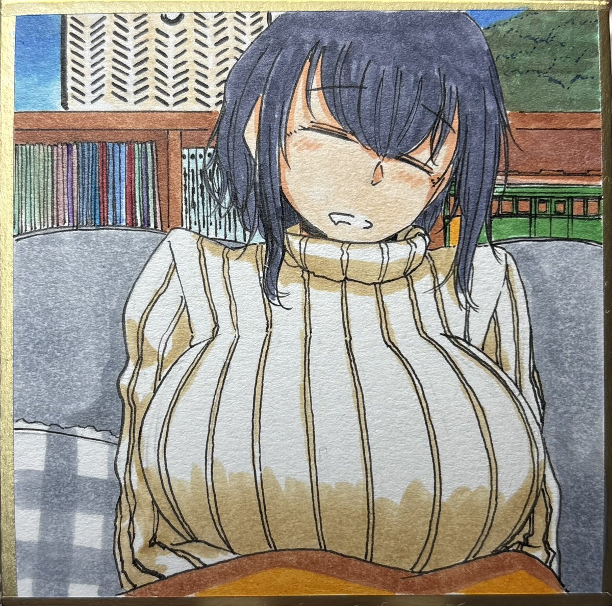 「4枚描いた(内一枚は描き途中だった那智の絵空加筆しただけですけどね」|坂上修 Syu Sakagamiのイラスト