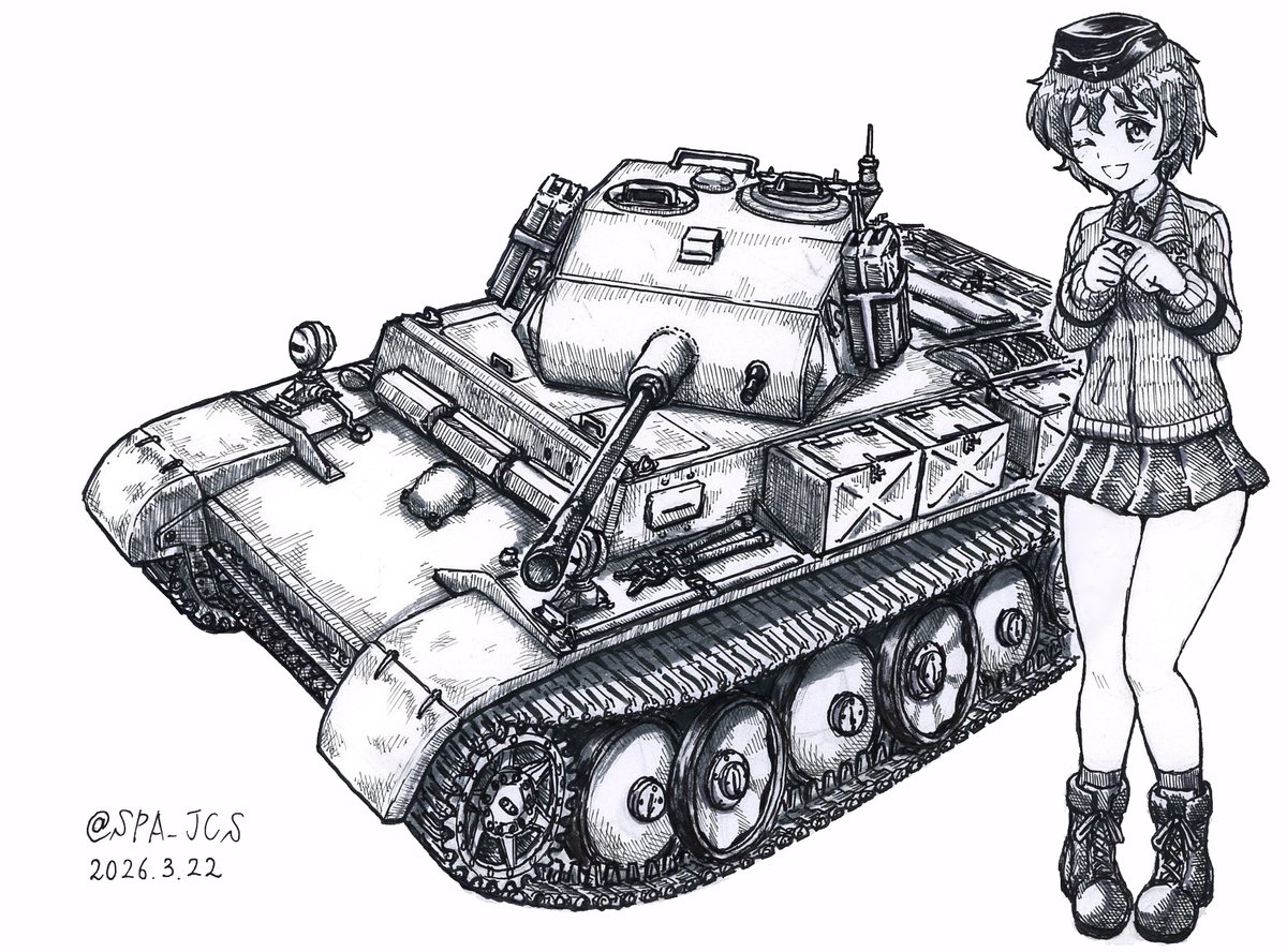 #今月描いた絵を晒そう
何と戦車ばっかりです。
えらい! 