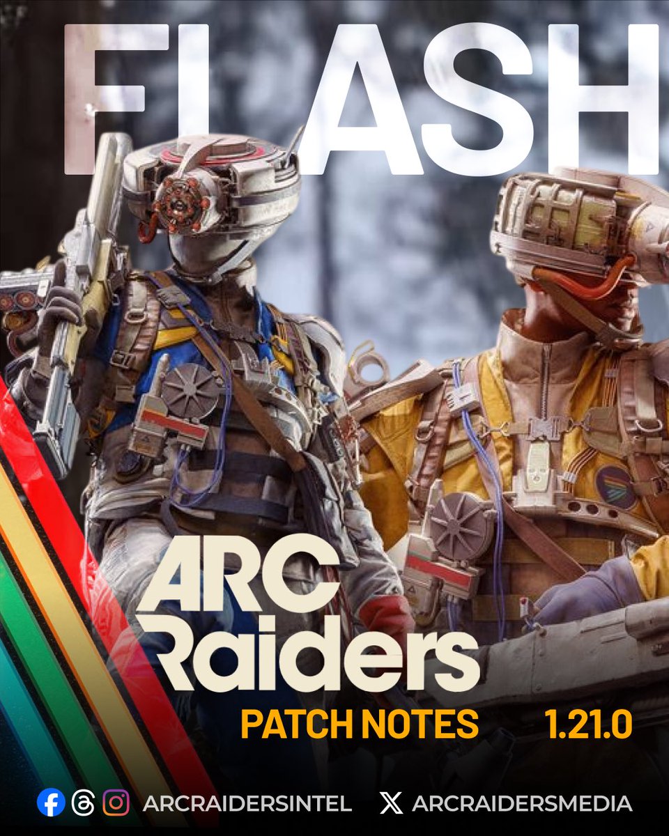 ARC Raiders Updates tweet media