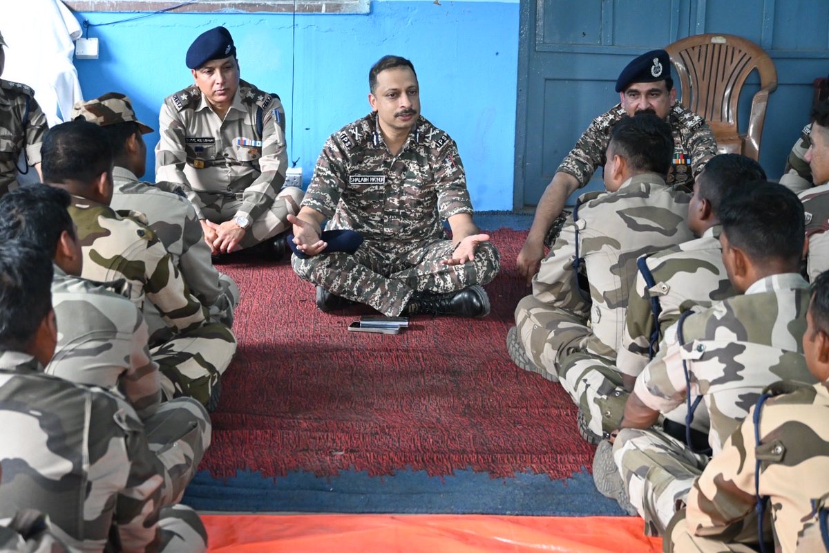 West Bengal Sector CRPF, Kolkata tweet media