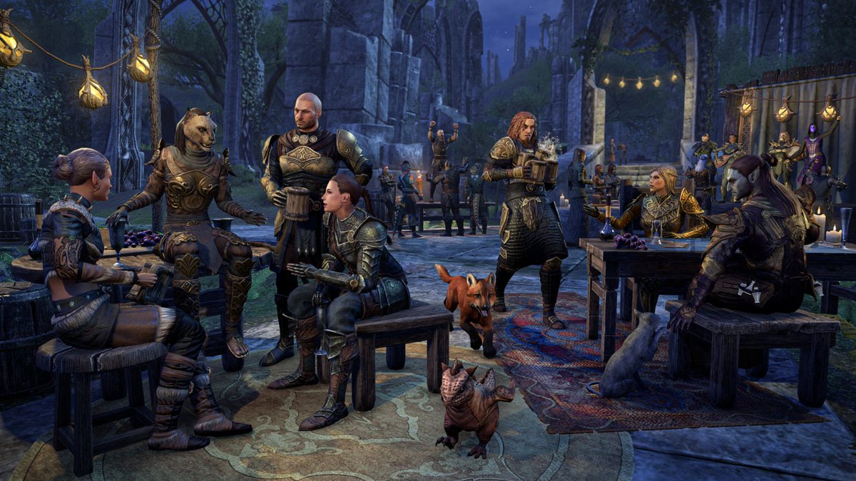 TESOnline's tweet photo. Excited for today's #ESOSeasonsDirect? Pull up a seat and join our official Discord Watch Party! We'll be hanging out with you and counting down the hours. 🕒https://t.co/8BCJu51iBH https://t.co/4pYzjgvaLZ