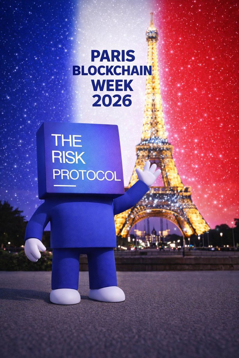 The Risk Protocol 🔜 🇫🇷 Paris Blockchain Week tweet media