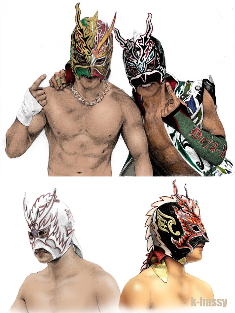 k_hassy78828103's tweet image. ドラゴンゲート

ドラゴンダイヤ選手退団...

今までのダイヤ選手の作品を集めました💎

師匠ドラゴンキッド選手とのツーショットが多い💎🐲

新たな旅立ち🍀

#ドラゴンダイヤ #DIA #似顔絵 #キューピー