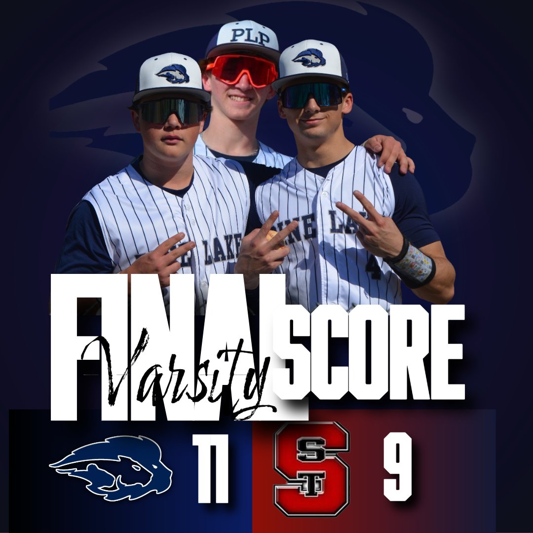 BaseballPlp's tweet photo. It was a sweep for Pine Lake  Varsity and JV teams vs St Stephens!  #Rollpride https://t.co/NbU4hUz8bg
