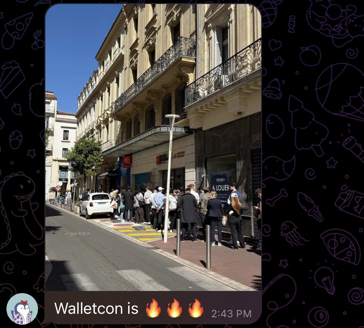 WalletConnect tweet media