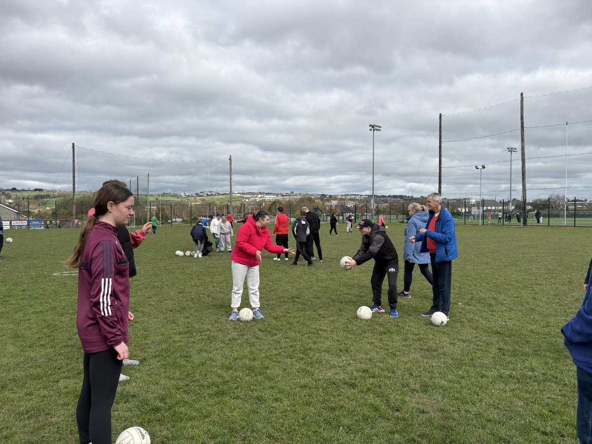 GaaBishopstown's tweet photo. We are delighted to welcome over 50 students this week from Cope Horizons centres across Cork for a 2-day camp 💛
This is what being One Club is all about — opening our doors, supporting our community, and creating positive experiences for everyone. 
 #oneclub #baileabú https://t.co/aQXGTrKYNn