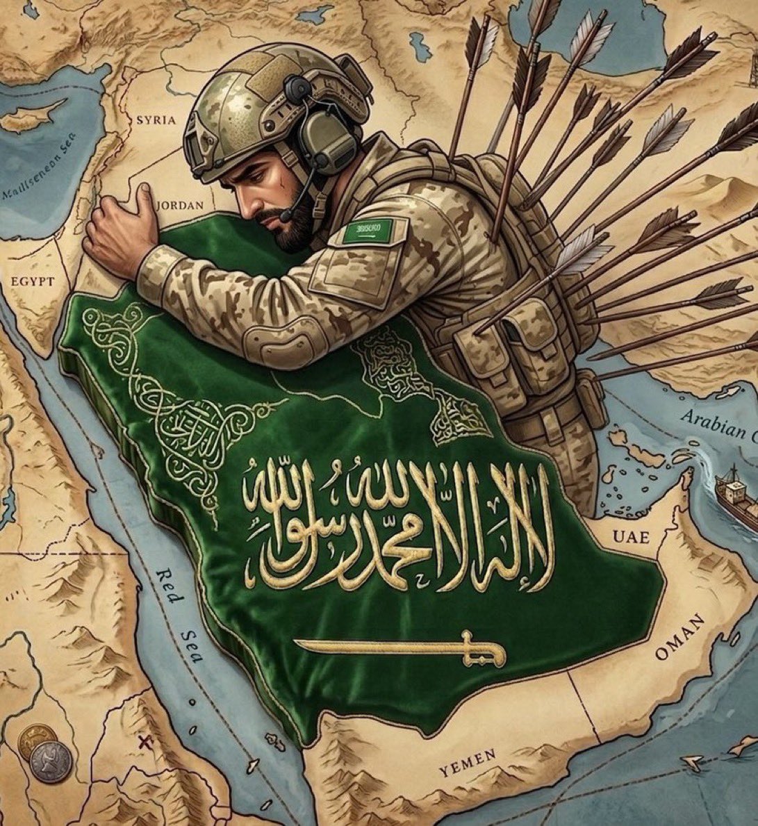 sooud1996's tweet photo. @AJELNEWS24 اللهم احفظ المملكة العربية السعودية 🇸🇦 
يارب 🤲🏻 
شكراً رجال امننا الأبطال https://t.co/3FpiGB8Ab5