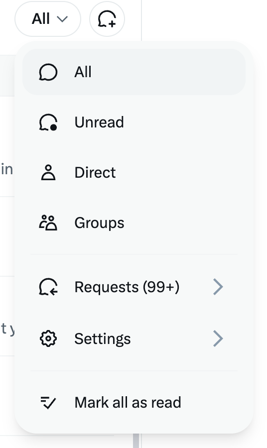 99+ message requests

sorry i always forgot to check dms here