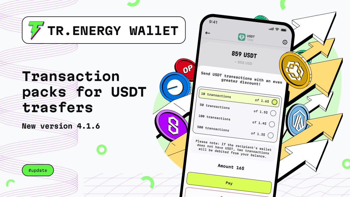 TR.ENERGY - Tron Crypto Wallet tweet media