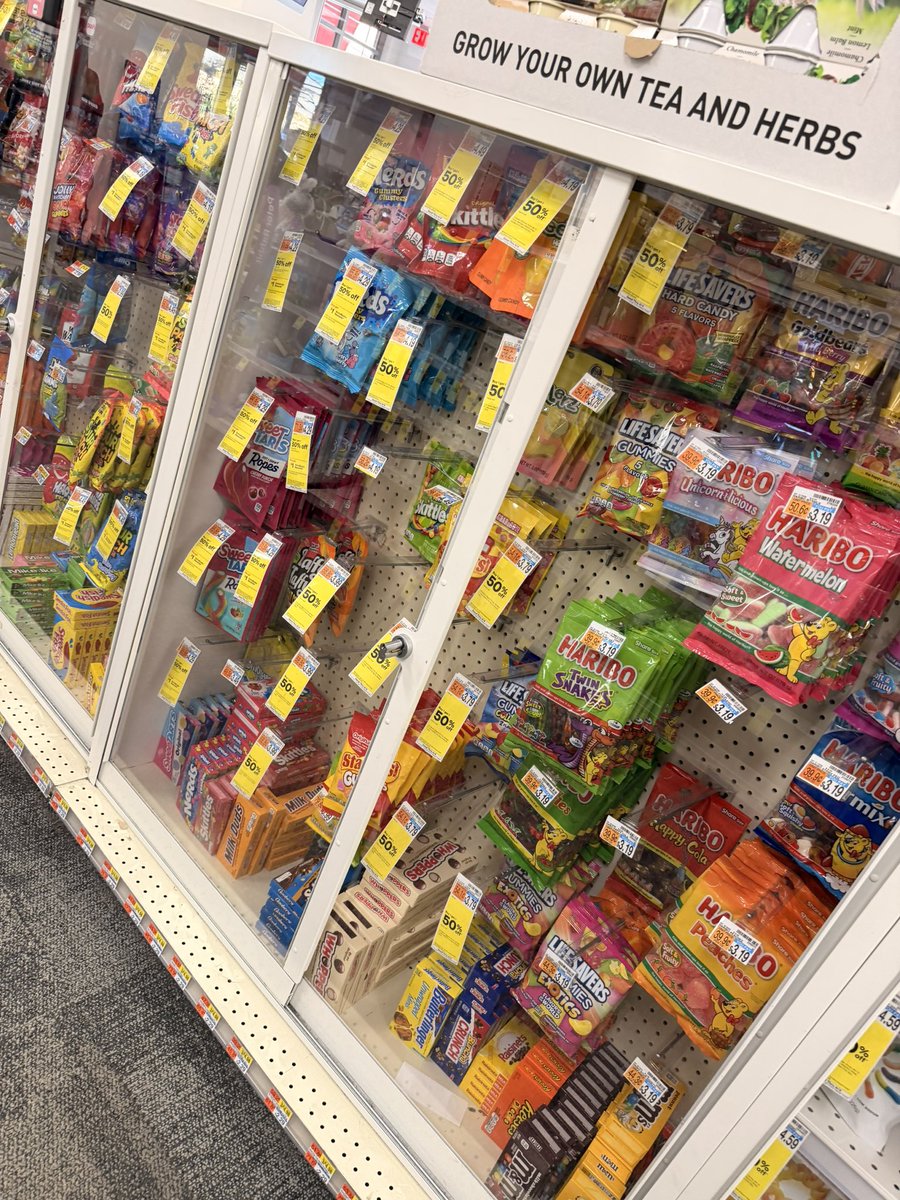 So I’m visiting Baltimore for the first time and tell me why they have all the candy locked up at <a href="/cvspharmacy/">CVS Pharmacy</a> 😂 I’ve never seen that before. Is it that bad here?
