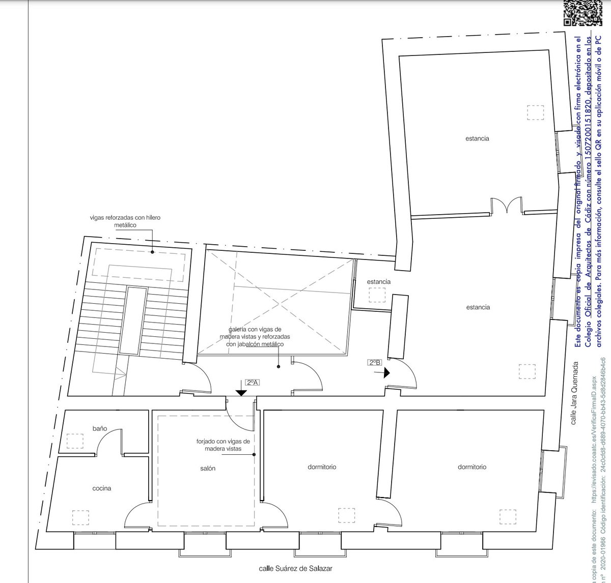 We already have the renovation plans for Apartment B on Suarez de Salazar street fully approved by both the architect and our legal team.

This complex is very special to us. Apartment A, launched last year as our first project, delivered the highest APY so far to our investors.