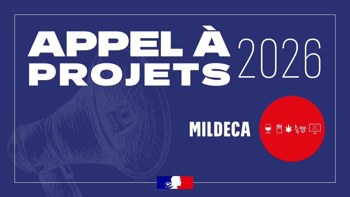 Image de Préfet de l'Aude - #AppelAprojets2026 - La Mission interministérielle de lutte contre les drogues et les conduites addi