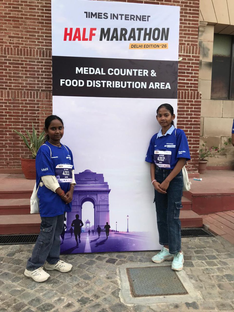 tfgtind's tweet photo. TFGTI New Delhi joined the #TimesInternetMarathon with staff &amp; children—running for health, unity, and strength.
Marathons boost endurance &amp; mental well-being, inspiring a healthier lifestyle.

#tfgti #halfmarathon #healthybodyhealthymind https://t.co/zTvqHb72qo