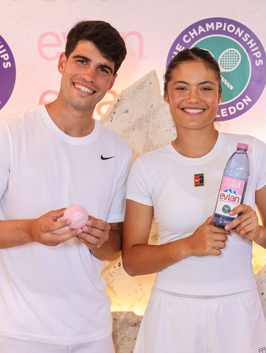 CCT157175's tweet image. Emma Raducanu  &amp;gt;&amp;gt;&amp;gt;  #Evian 💦 @Wimbledon 🎾