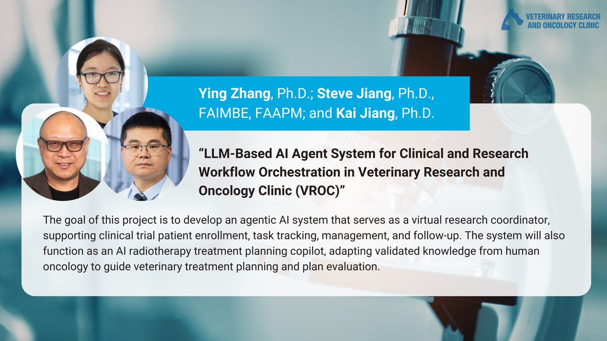 UTSW Veterinary Research and Oncology Clinic tweet media