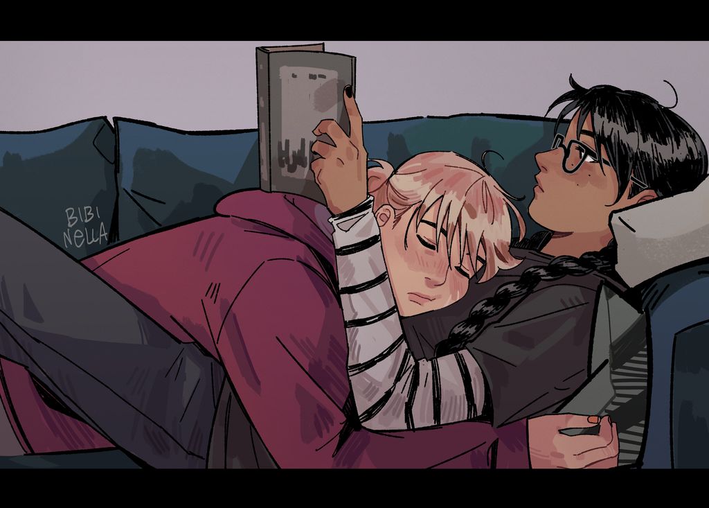 how many variations i can make of them sleeping? 🤔💭 #wenclair #wednesday