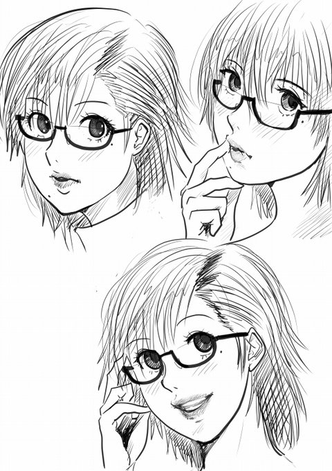 髪の生え際修正版 