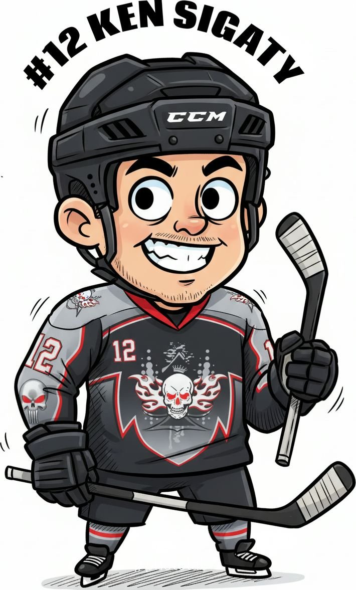 Ladies and gentlemen, your 2026 winter Silver Kings Offensive Roster... Minus the skates...lol