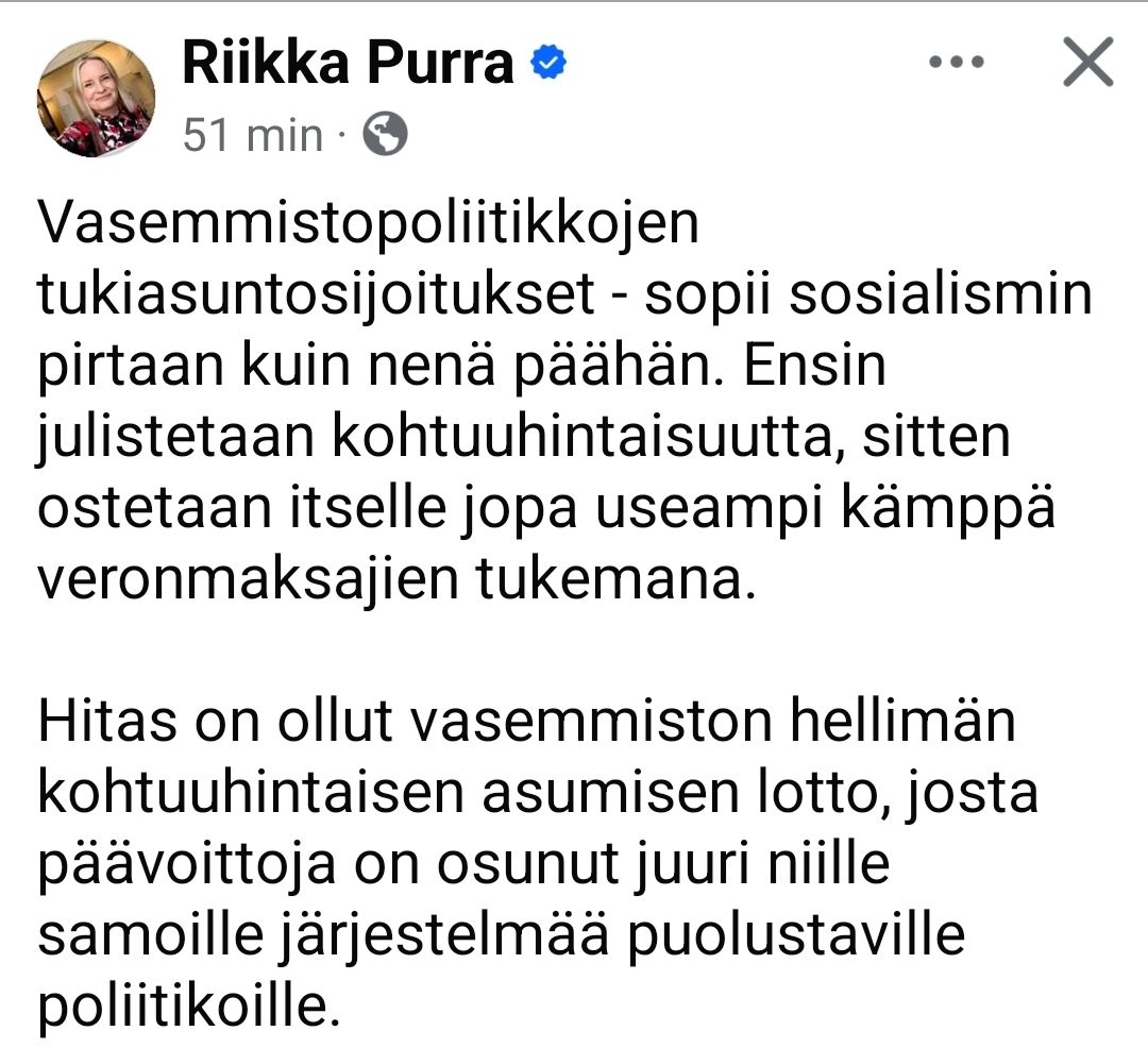 Sture Fjäder, KTM,VTK I Politiikan keskustelija I tweet media