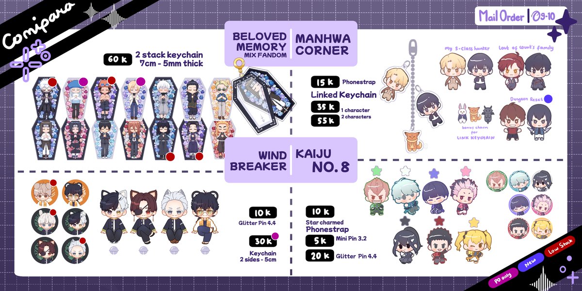 Kyara009_'s tweet photo. [❤️+🔄]
Pre Order Merchandise OPEN
📆6 April (Pickup), 14 April 2026 (Mail) 
✅Artcyne Atelier, O9-10 
📜Genshin, HQ, Plave, pandavva, Manhwa, Gachiakuta, JJK, Kaiju No 8, Omegaverse, dll
🔗https://t.co/YngkZJcAuk

#comipara #Comipara6catalogue #comipara6 https://t.co/102AcyPwMI