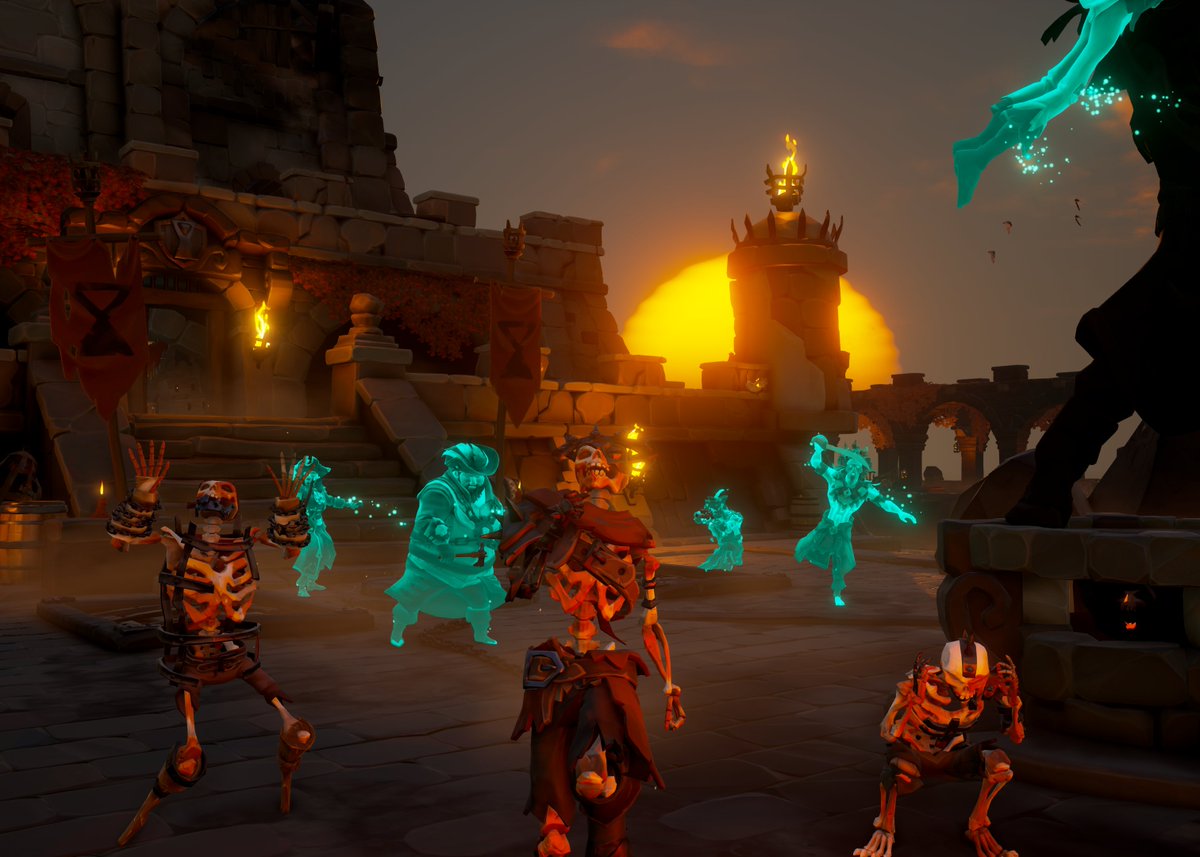 batuhanarrslan's tweet photo. Don’t look behind!! 🏃💨 

Theme: Ashen Garrisons

#SotShot #SeaOfThieves @SeaOfThieves https://t.co/zw2Mo7PahT