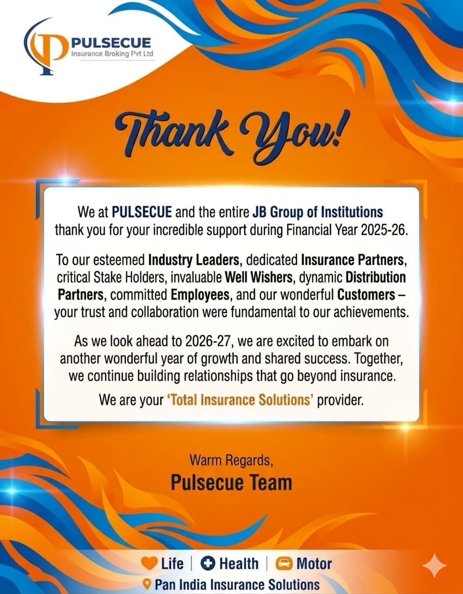 pulsecue's tweet image. Another successful year built on trust, protection, and strong relationships. @pulsecue extends our heartfelt thanks to our valued clients and partners for their trust and continued support💪🙌✨✨

#Pulsecue #Insurance #LiveSecure #FinancialYearEnd #TrustedProtection  #support