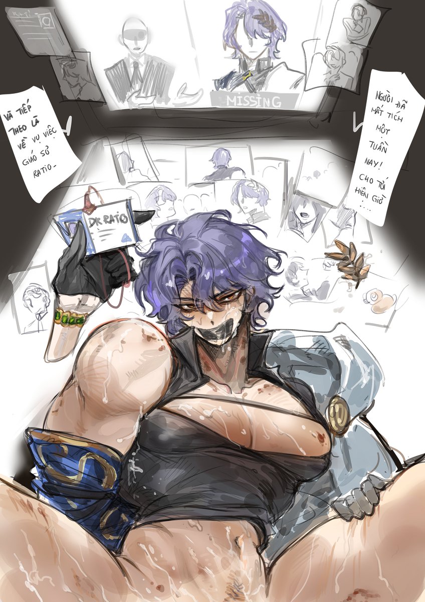 Missing 
Yandere Aventurine x Dr.Ratio  
#Aventio
🦚🗿