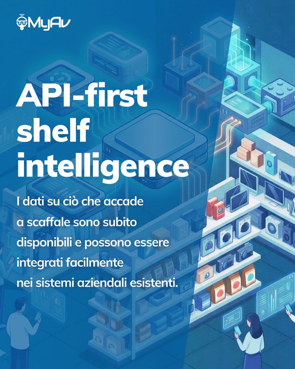 MyAv_it's tweet photo. Nel 2026, la vera innovazione nel Retail è la "Modularità". MyAv nasce con una filosofia API-first: i nostri dati sulla shelf-intelligence sono pronti per essere integrati con i vostri ERP, CRM o sistemi di business intelligence.
👉 https://t.co/MJiPtYWxlB https://t.co/80pwkXRMhZ